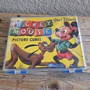 Vintage Disney Cube Puzzle